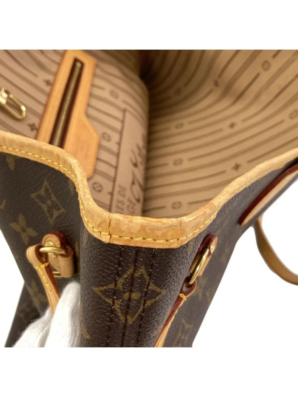 Louis Vuitton Neverfull MM Tote Bag Monogram Canvas